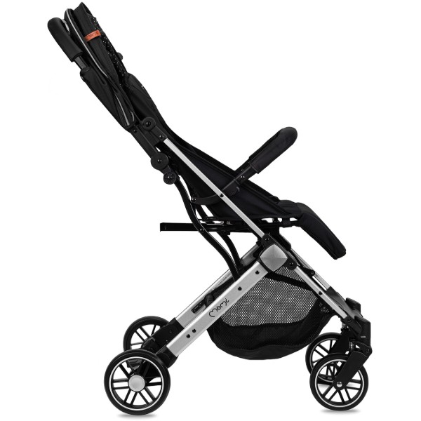 Фото - Коляска прогулочная MoMi ESTELLE LIGHT Black-Silver