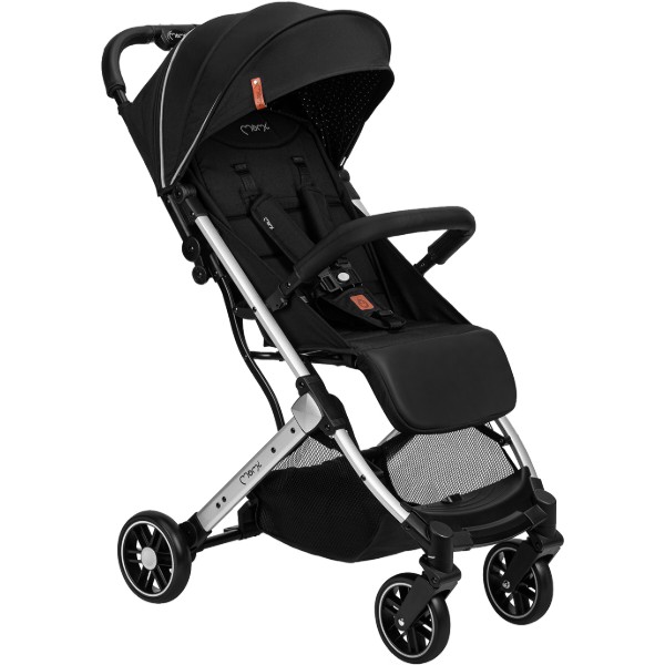Фото - Коляска прогулочная MoMi ESTELLE LIGHT Black-Silver