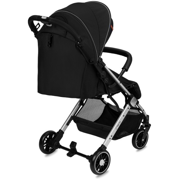 Фото - Коляска прогулочная MoMi ESTELLE LIGHT Black-Silver