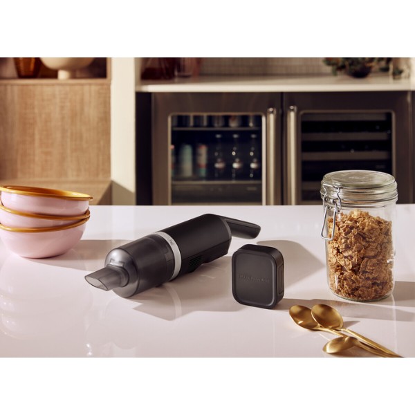 Фото - Пылесос ручной для дома KitchenAid Go 5KKVR121BM Аккумуляторный 12V (с аккумулятором)