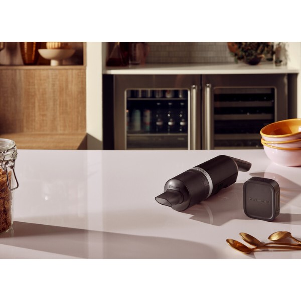 Фото - Пылесос ручной для дома KitchenAid Go 5KKVR121BM Аккумуляторный 12V (с аккумулятором)
