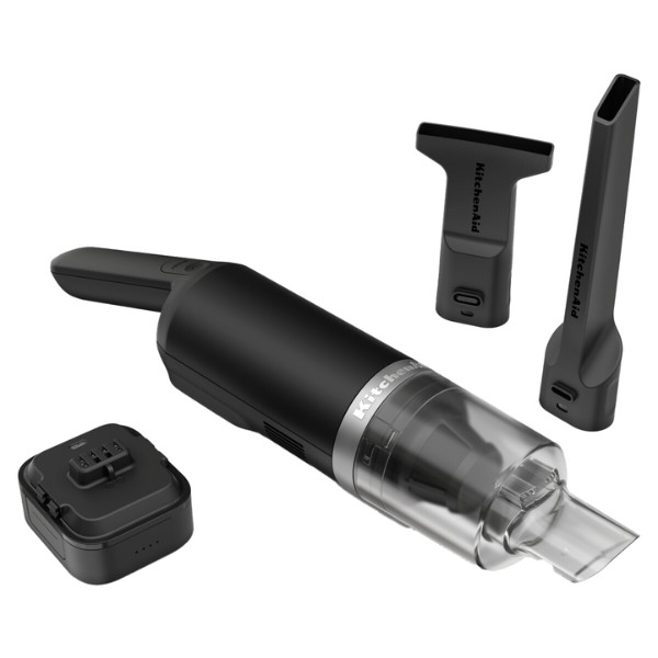Фото - Пылесос ручной для дома KitchenAid Go 5KKVR121BM Аккумуляторный 12V (с аккумулятором)