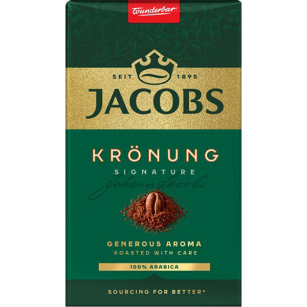 Фото - Кофе молотый Jacobs Kronung 250 г