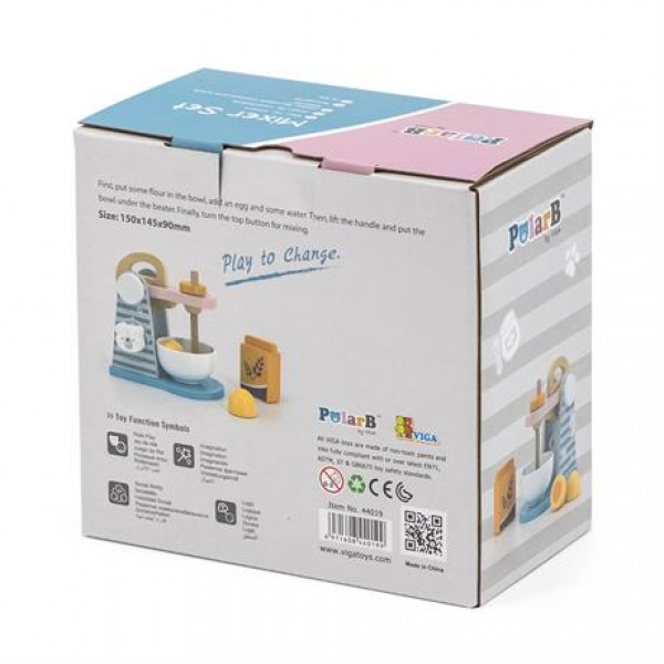 Фото - Сюжетно-рольова гра. Будинок. Побутова техніка PolarB з дерева (44019)