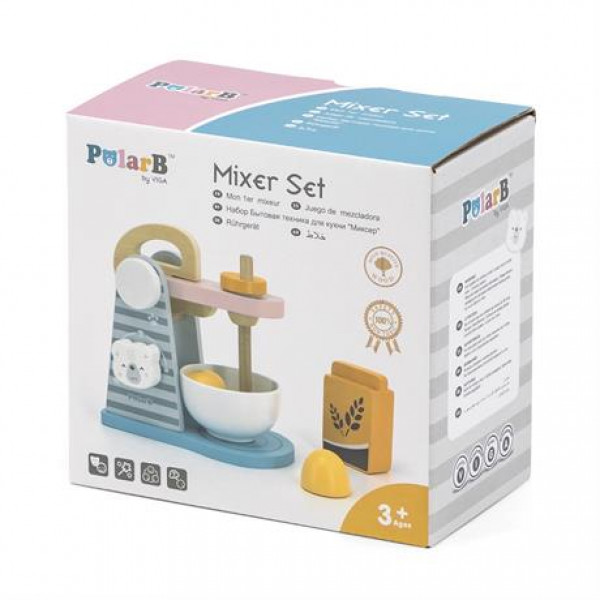 Фото - Сюжетно-рольова гра. Будинок. Побутова техніка PolarB з дерева (44019)