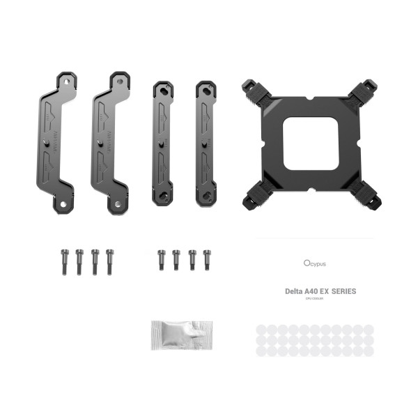 Фото - Процесорний кулер OCYPUS DELTA A40 EX BK ARGB (DELTA-A40-BK1NAWN00E-GL)