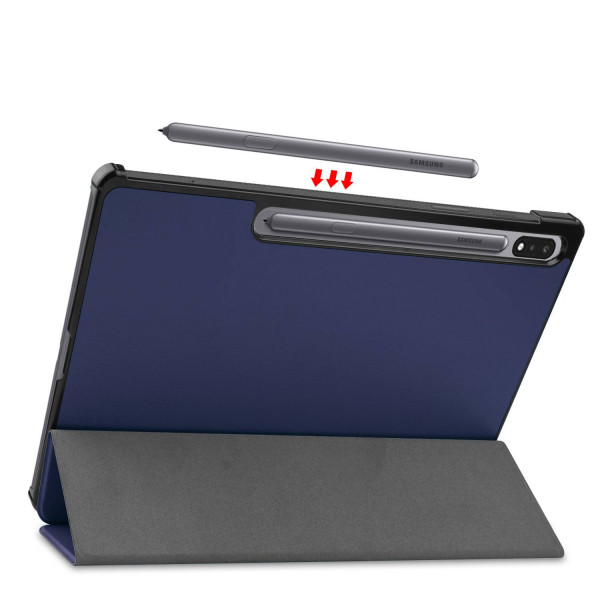 Фото - Чохол для планшету BeCover Smart Case for Samsung Galaxy Tab S9 Plus (SM-X810/SM-X816)/S9 FE Plus (SM-X610/SM-X616) 12.4"" Deep Blue (710322)