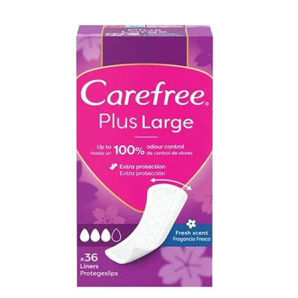 Фото - Прокладки гігієнічні Carefree Plus Large Fresh 36 шт. (3574661487656) Фото - Прокладки гігієнічні Carefree Plus Large Fresh 36 шт. (3574661487656)