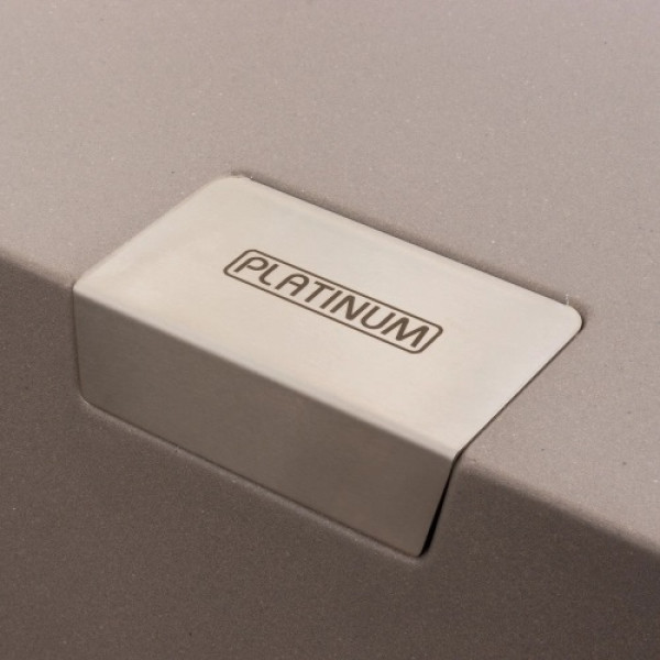 Фото - Мийка кухонна Platinum 8650 DIAMOND матова Дюна