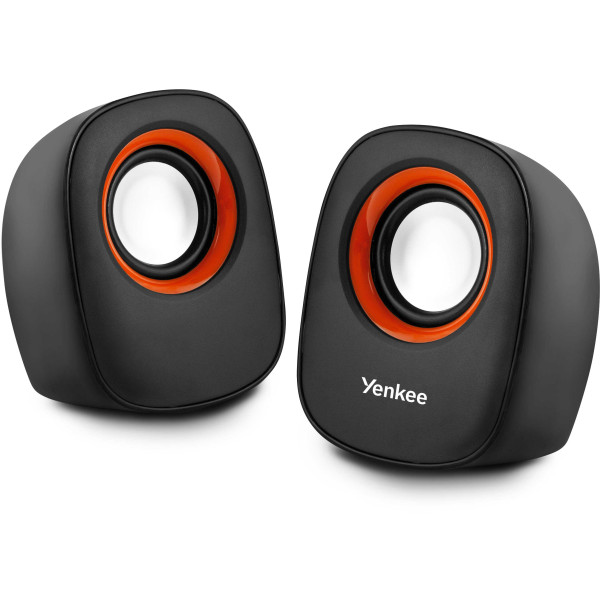 Фото - Комп'ютерна акустика компактна 2.0 YENKEE YSP 2001BK Mini speakers 2.0 Black