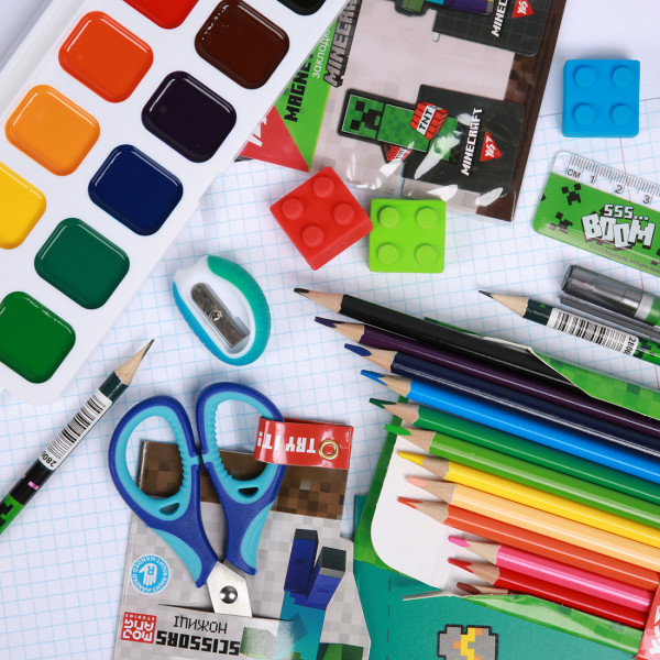 Фото - Набор для творчества микс YES Подарочный набор школьника Minecraft (450246)