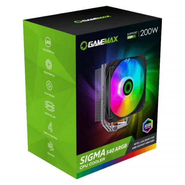 Фото - Процессорный кулер Gamemax Sigma 540 ARGB