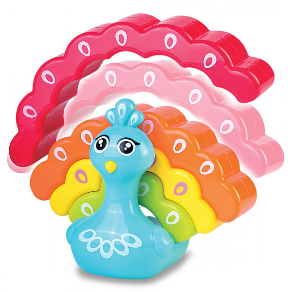 Фото - Балансир Kiddi Smart РАДУЖНЫЙ ПАВЛИНЧИК (4508-KS)