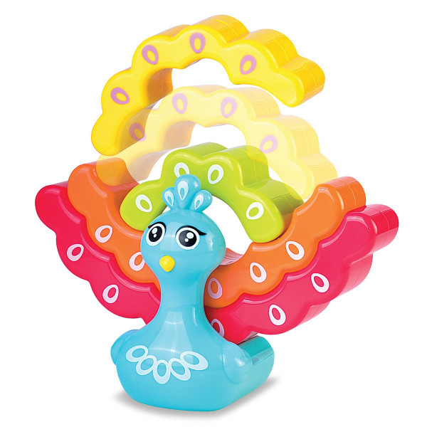 Фото - Балансир Kiddi Smart РАДУЖНЫЙ ПАВЛИНЧИК (4508-KS)