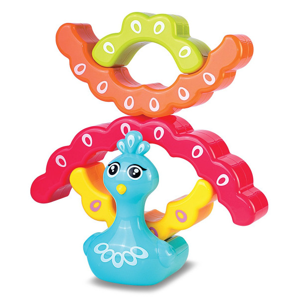 Фото - Балансир Kiddi Smart РАДУЖНЫЙ ПАВЛИНЧИК (4508-KS)