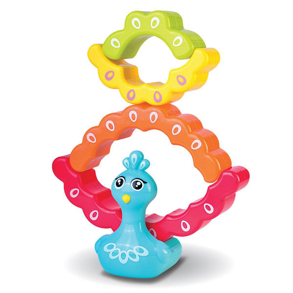 Фото - Балансир Kiddi Smart РАДУЖНЫЙ ПАВЛИНЧИК (4508-KS)