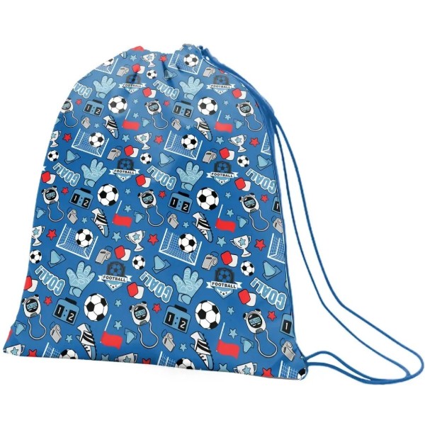 Фото - Сумка для обуви 1 Вересня SB-10 Football синий (552589)