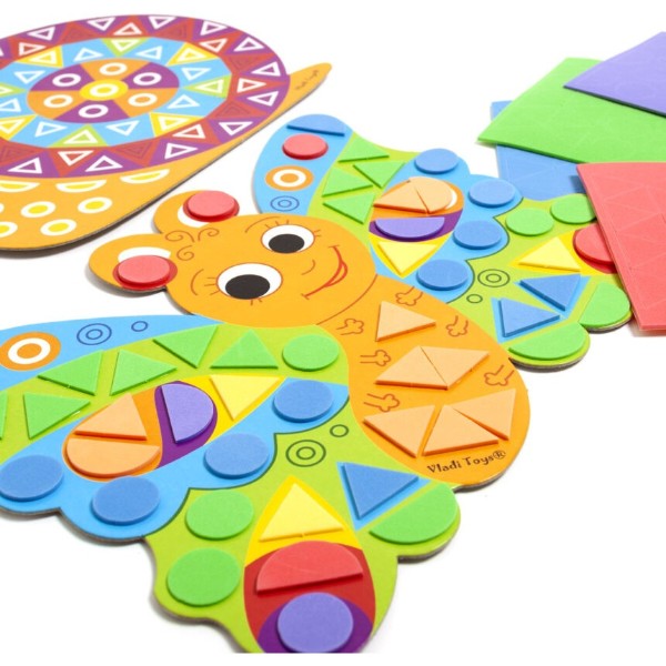 Фото - Стикерная мозаика Vladi Toys мягкая "Улитка" (укр) (VT4511-01)