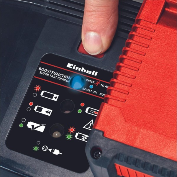Фото - З/У к аккумуляторной батарее для электроинструментов Einhell PXC Boostcharger 8А (4512155)