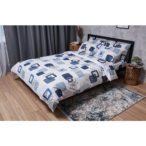 Фото - Комплект постільної білизни Moon&Star Бязь Gold Люкс Silky Touch 143х210х2 (MS-820004753)