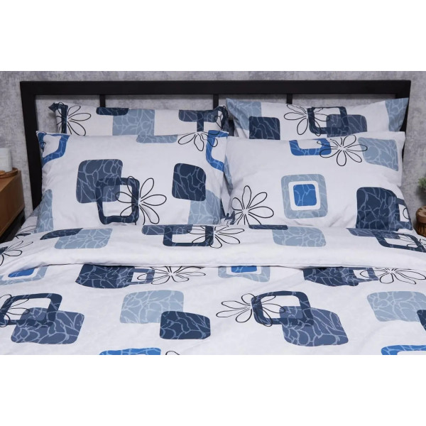 Фото - Комплект постільної білизни Moon&Star Бязь Gold Люкс Silky Touch 143х210х2 (MS-820004753)