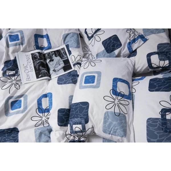Фото - Комплект постільної білизни Moon&Star Бязь Gold Люкс Silky Touch 143х210х2 (MS-820004753)