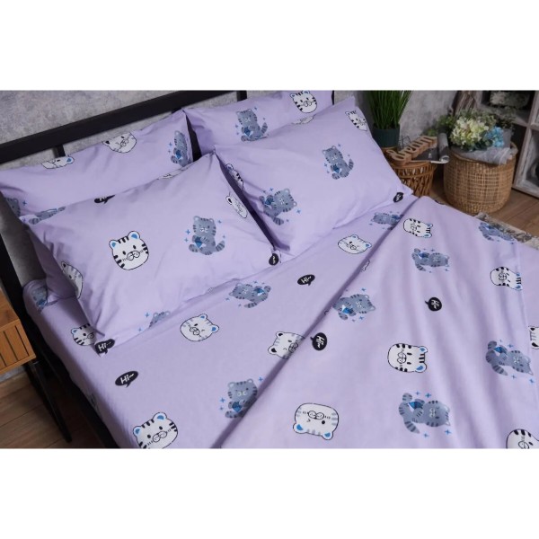 Фото - Комплект постельного белья детский Moon&Star Бязь Gold Люкс Hello Kitty 110х140 нав. 2х50х50 (MS-830000150)