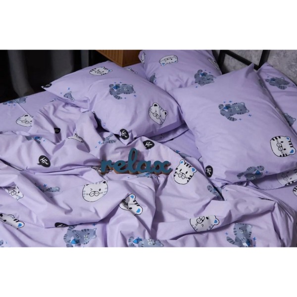 Фото - Комплект постельного белья детский Moon&Star Бязь Gold Люкс Hello Kitty 110х140 нав. 2х40х60 (MS-830000149)