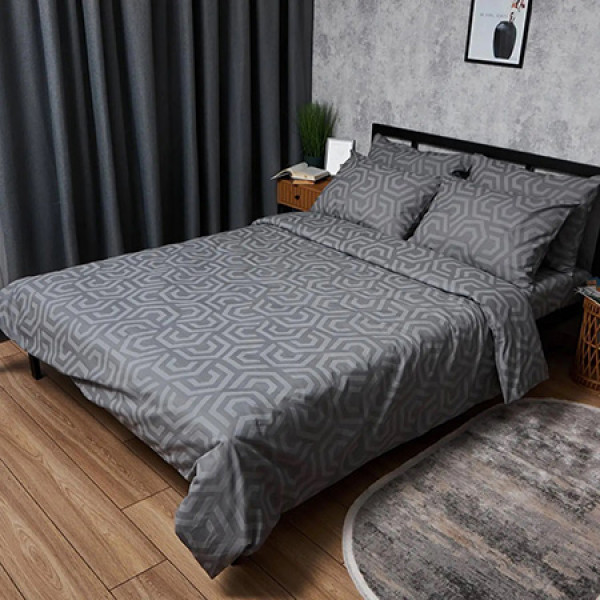 Фото - Комплект постільної білизни Moon&Star Бязь Gold Люкс Urban Style 175х210 нав. 4х70х70 (MS-820007219) Фото - Комплект постільної білизни Moon&Star Бязь Gold Люкс Urban Style 175х210 нав. 4х70х70 (MS-820007219)