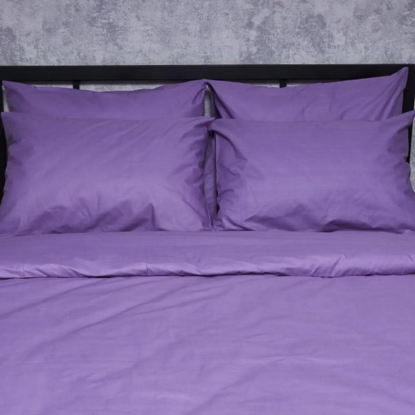 Фото - Комплект постельного белья Moon&Star Бязь Gold Люкс «Violet Charm» 160х220х2 нав. 4х70х70 (MS-820007349)