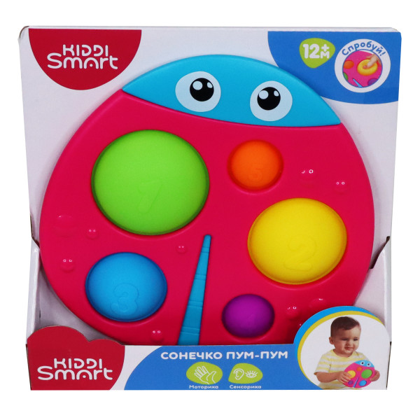 Фото - Інтерактивна іграшка Kiddi Smart БОЖА КОРІВКА ПУМ-ПУМ (4520-KS)