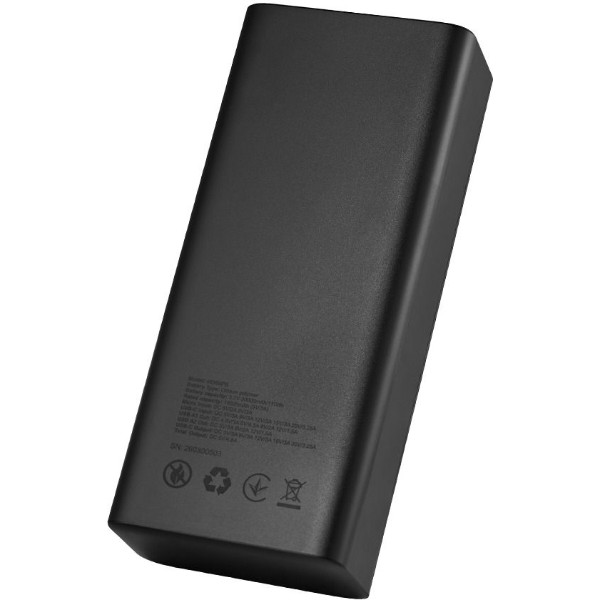 Фото - Батарея мобильная Brevia 30000mAh 65W, Li-Pol, LCD, Black (45365PB)