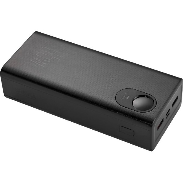 Фото - Батарея мобильная Brevia 30000mAh 65W, Li-Pol, LCD, Black (45365PB)