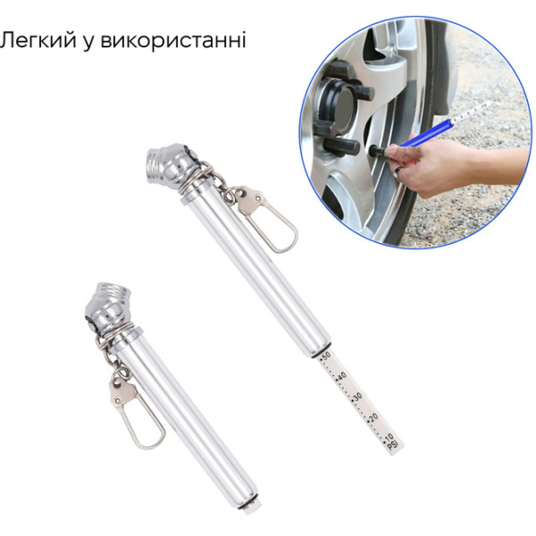 Фото - Манометр автомобільний INSPIRE TY002 White