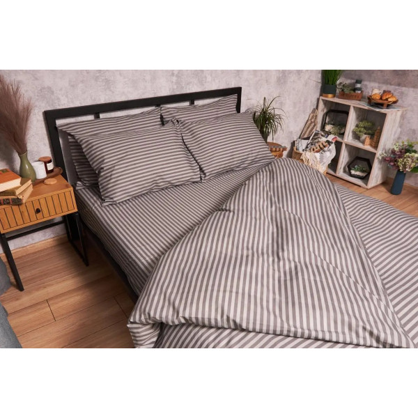 Фото - Комплект постельного белья Moon&Star Бязь Gold Люкс Ice Grey 175х210 нав. 4х50х70 (MS-820003438)