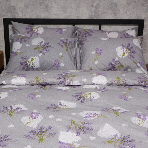 Фото - Комплект постільної білизни Moon&Star Бязь Gold Люкс Provence Dreams 200х220 нав. 2х50х70 (MS-820009636)