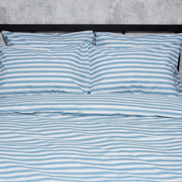 Фото - Комплект постільної білизни Moon&Star Бязь Gold Люкс Calm Waters 175х210 нав. 2х50х70 (MS-820006131)