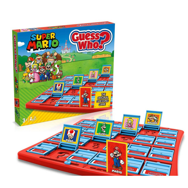 Фото - Настільна гра (5-7 років) Winning Moves SUPER MARIO Guess Who? (WM03076-ML1-6)