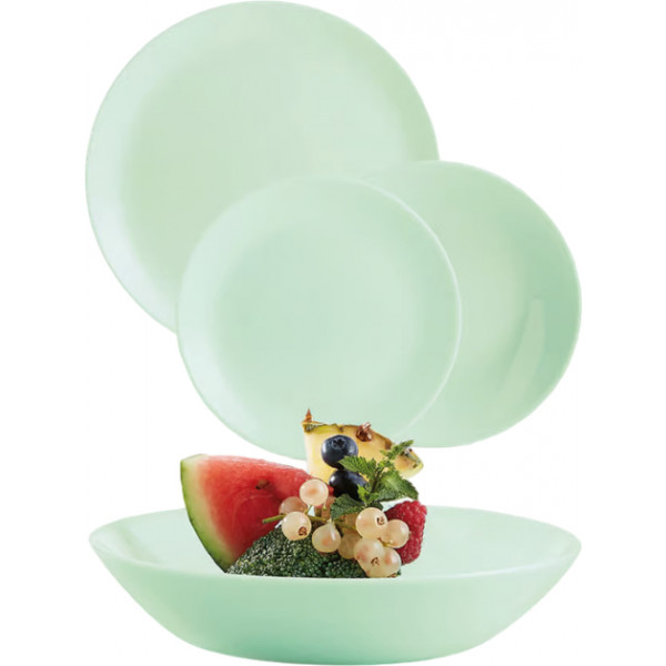 Фото - Столовый сервиз Luminarc Diwali Paradise Green 18 пр. (V6215)