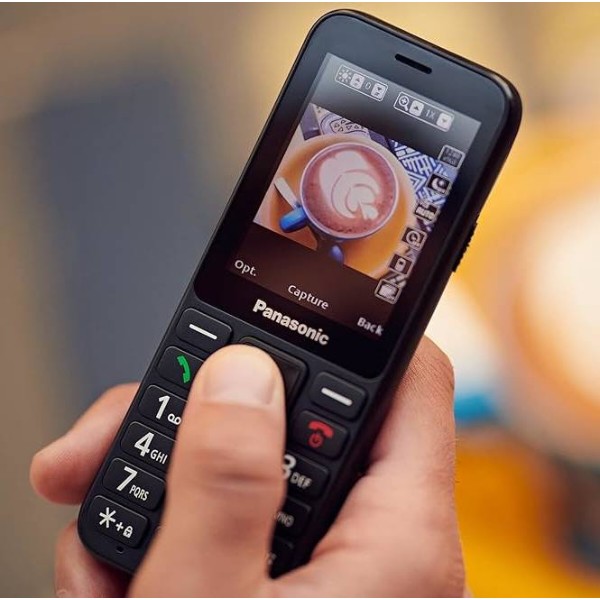 Фото - Мобільний телефон Panasonic KX-TU250EXB Black