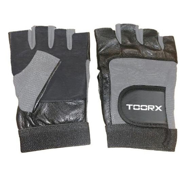 Фото - Рукавиці для фітнесу Toorx L Neri/Grig (AHF-033)