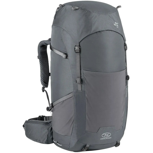 Фото - Туристичний рюкзак Highlander Ben Nevis Men 65L Grey (RUC276-GR) Фото - Туристичний рюкзак Highlander Ben Nevis Men 65L Grey (RUC276-GR)
