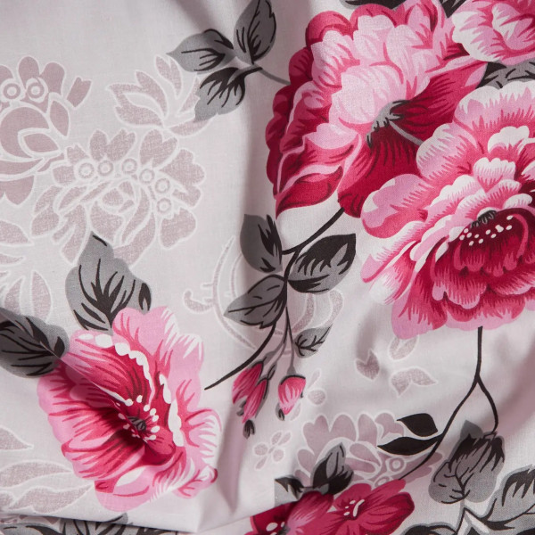 Фото - Комплект постільної білизни Moon&Star Бязь Gold Люкс Rose Whisper 143х210 см нав. 2х40х60 (MS-820009710)