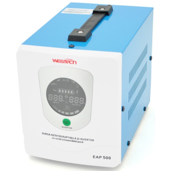 Фото - Джерело безперебійного живлення Westech EAP Energy-800VA/500W