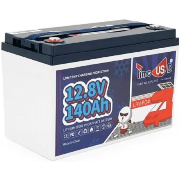Фото - Акумулятор для ДБЖ Timeusb 12.8V 140Ah 1792Wh (T12V140-150GROUP31BT4A100) Фото - Акумулятор для ДБЖ Timeusb 12.8V 140Ah 1792Wh (T12V140-150GROUP31BT4A100)