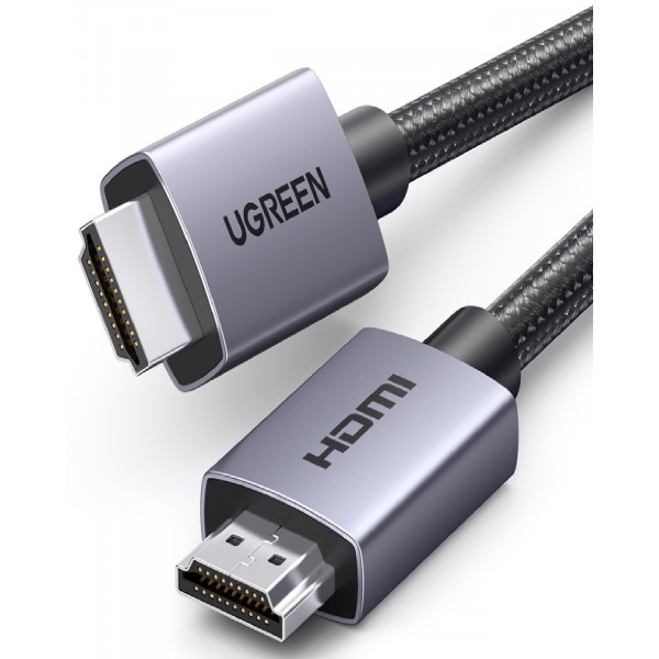 Фото - Кабель HDMI UGREEN HD153 HDMI 2.0 to HDMI 2m Black (25299)