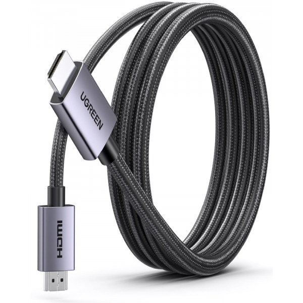 Фото - Кабель HDMI UGREEN HD153 HDMI 2.0 to HDMI 2m Black (25299)