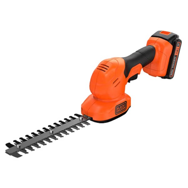 Фото - Кусторез-ножницы аккумуляторные Black&Decker BCSS18D1