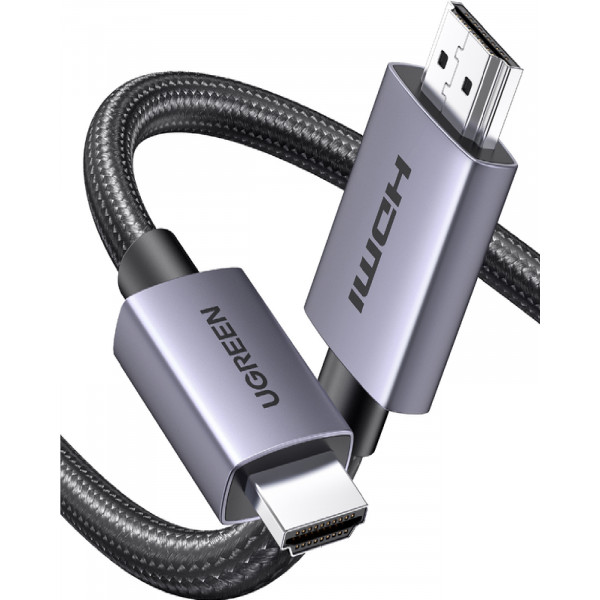 Фото - Кабель HDMI UGREEN HD153 HDMI 2.0 to HDMI 2m Black (25299)