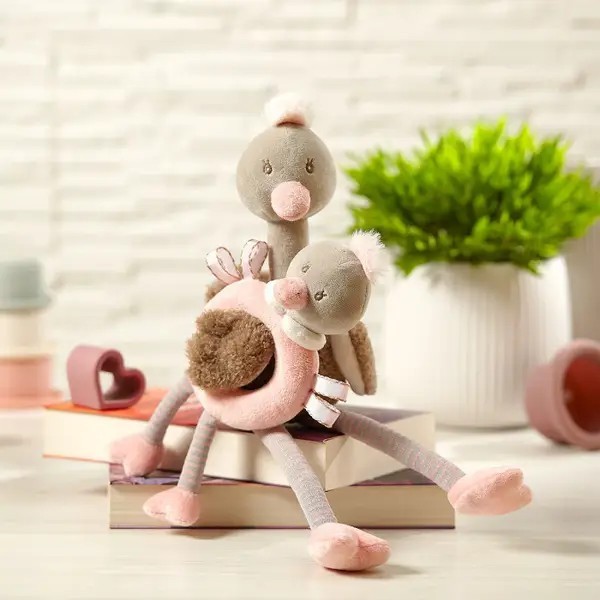 Фото - М'яка іграшка BabyOno Страусята (1446)